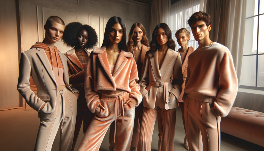 Peach Fuzz: The Velvety Hue Cuddling Up to 2024 Fashion